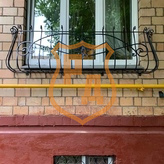 кованая решетка цветник черного цвета, фото 1